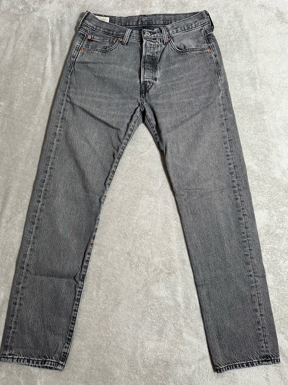 Levi’s 501 ST Grey Wash Men’s Jeans Size 32x29.5  (31x32 tag)